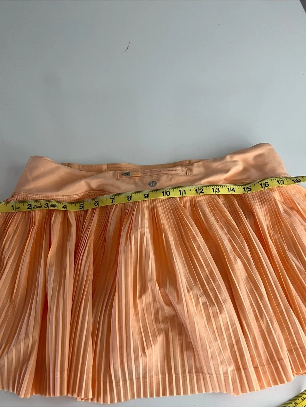 lululemon pleat to street tennis skirt